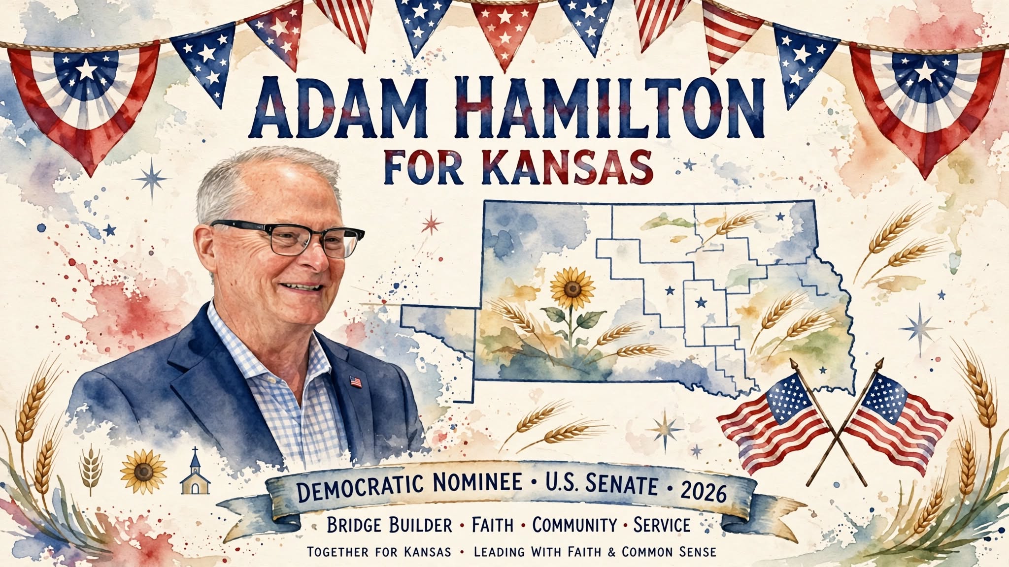 Adam Hamilton for Kansas: A Complete 2026 Senate Race Guide