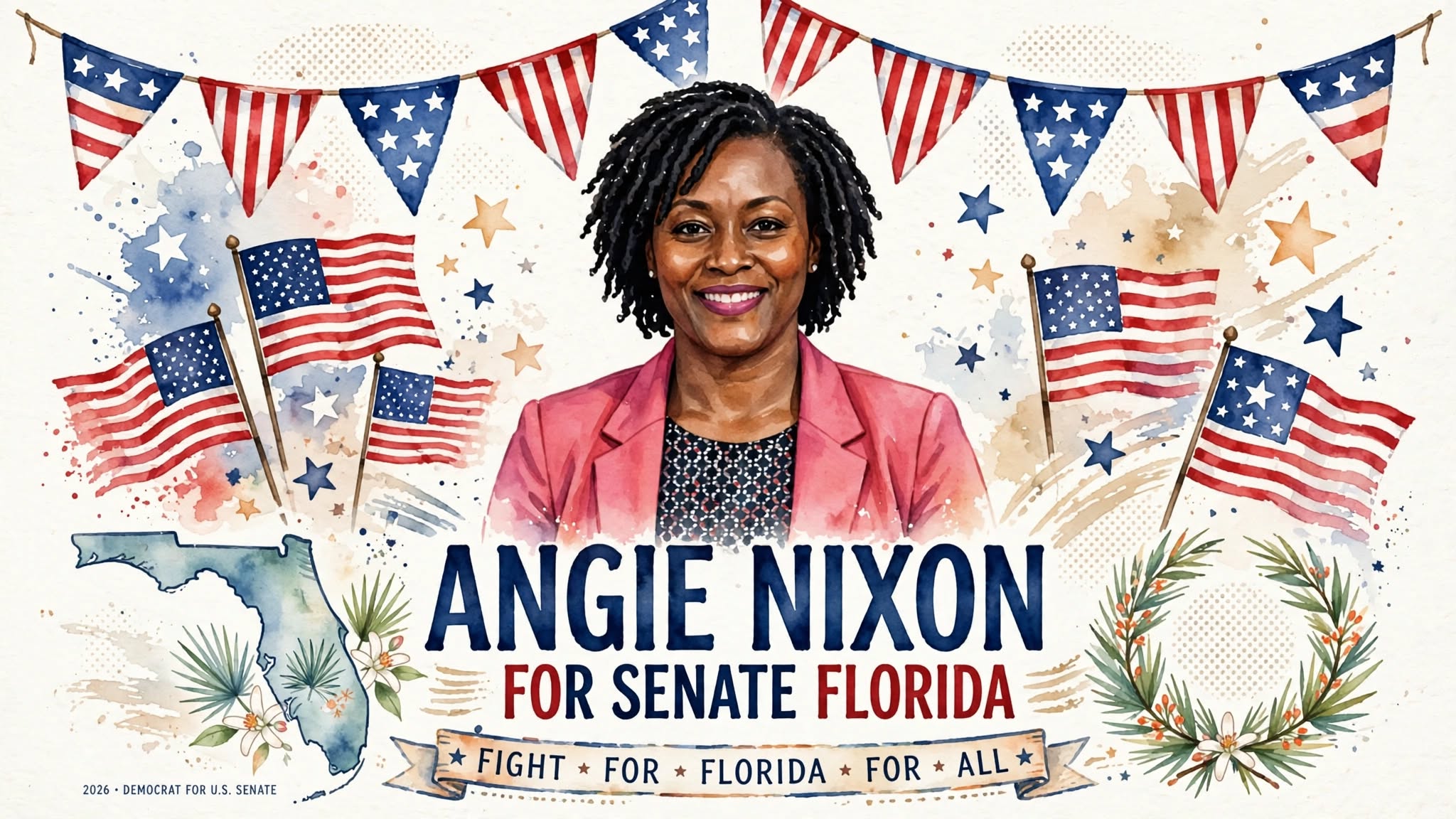 Angie Nixon for U.S. Senate: A People-Powered Movement for Florida