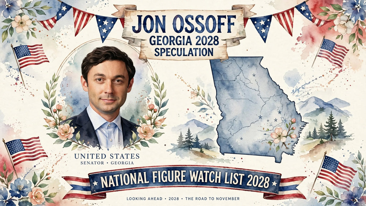 Jon Ossoff: Georgia Senator, 2026 Battleground, and 2028 Speculation