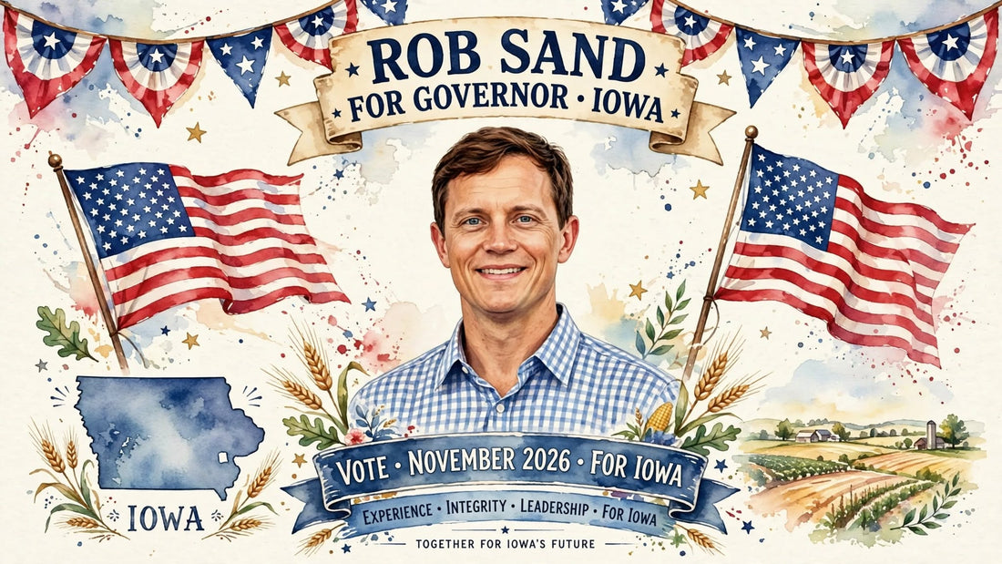 Rob Sand for Governor: Full 2026 Iowa Campaign Guide