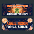 Angie Nixon Florida Senate Bumper Stickers 10-Pack
