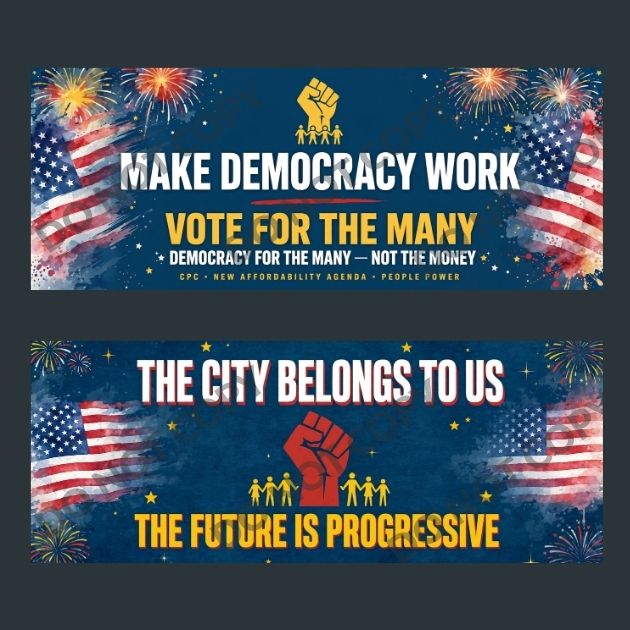 Progressive Movement Bumper Stickers Bundle | 10-Pk