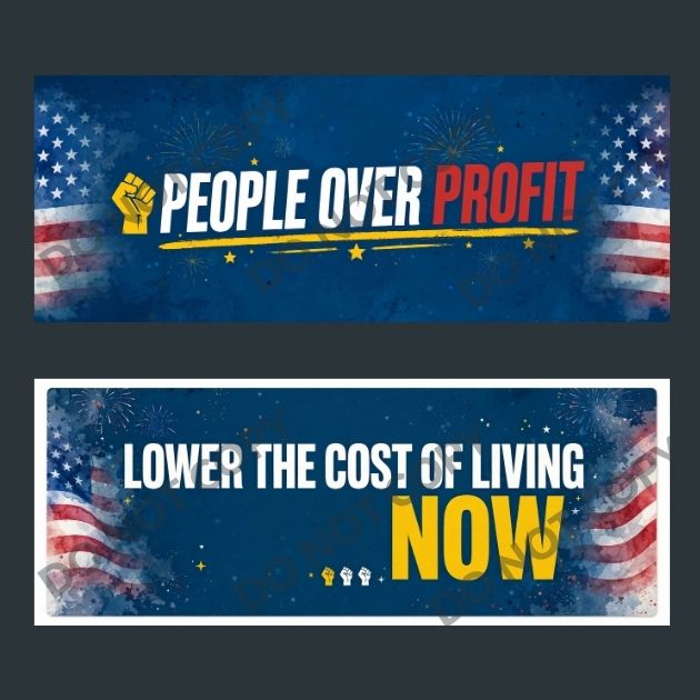 Progressive Movement Bumper Stickers Bundle | 10-Pk