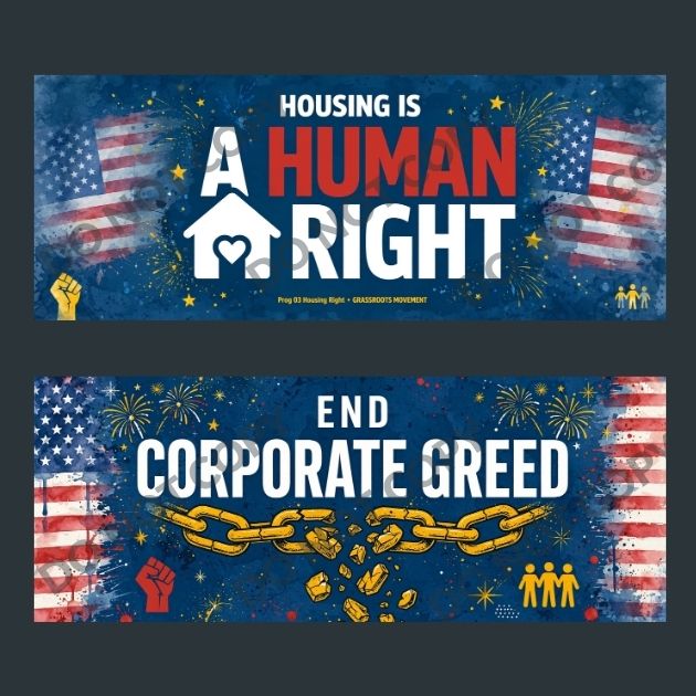 Progressive Movement Bumper Stickers Bundle | 10-Pk