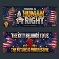 Progressive Movement Bumper Stickers Bundle 2 | 10pk